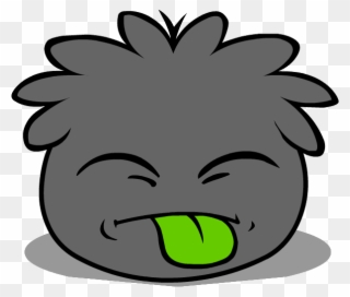 Black Puffle - Black Puffle Png Clipart