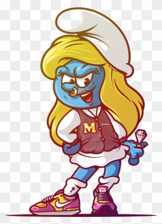 Smurfs Aren't So Innocent As You Always Thought - Smurf Musketon Clipart