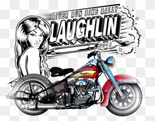 Bike Girl Tee - Cruiser Clipart