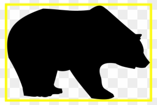 At Getdrawings Com Free For Personal Use - Bear Silhouette Png Clipart
