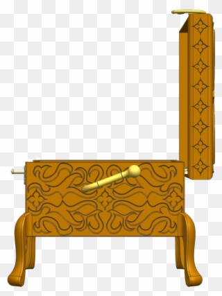 The Assembly Is Held Together By A Variety Of Constraints, - Bench Clipart
