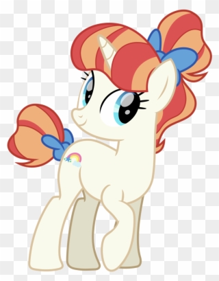 Cheezedoodle96, Background Pony, Bow, Female, Hair - Rainbow Stars Mlp Clipart