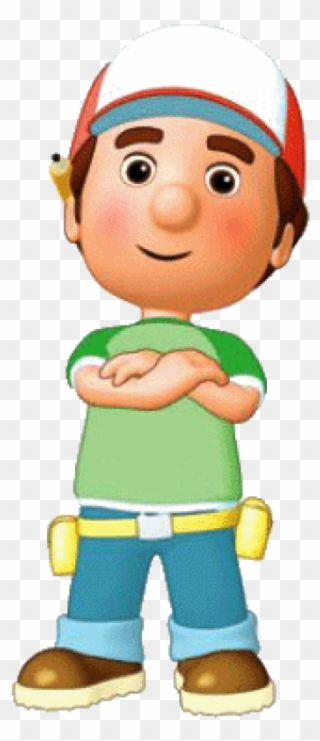 Handy Manny Arms Crossed - Handy Manny Logo Png Clipart