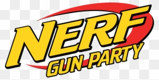 Now Offering Nerf Gun Parties - Nerf Party Clipart