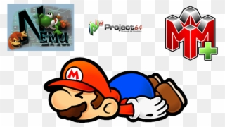 Paper Mario Game Over Sprite Clipart