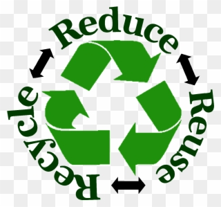 Pin Reduce Reuse Recycle Clipart - Recycle Clipart - Png Download