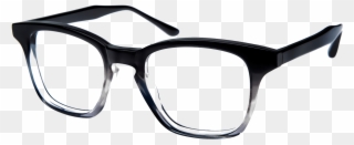 Black Transparent Eye Glasses By Services - Sun Glass Png For Picsart Clipart