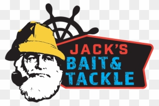 Jack's Bait & Tackle - Bait And Tackle Logo Clipart