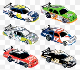 The Top 5 Best Blogs On Free Clip Art Of Nascar - Life-like Lowe's #48 Fast Tracker Nascar Slot Car - Png Download