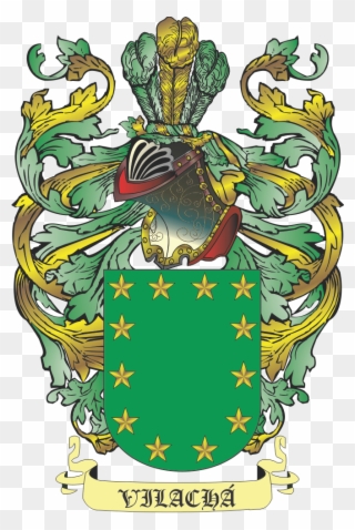 Escudo De Armas De La Familia Vilacha - Escudo Del Apellido Soria Clipart