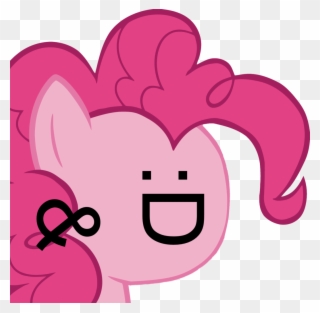 D &, Emoticon, Emoticon Face, Pinkie Pie, Safe - Aqua Teen Hunger Force My Little Pony Clipart