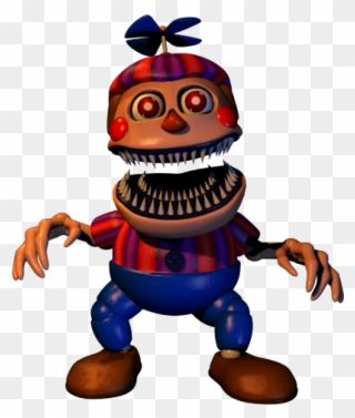 1f0 Fnaf Ucn Nightmare Bb Clipart Full Size Clipart 1482048
