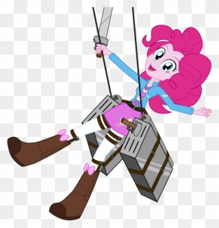 Amante56, Attack On Titan, Boots, Clothes, Crossover, - Jedi Seer Pinkie Pie Clipart