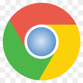 Google Chrome Web Browser App - Chrome Logo Transparent Background Clipart