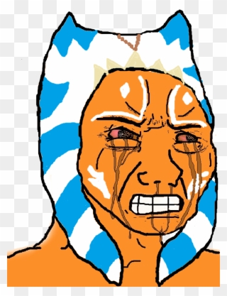 View Samegoogleiqdbsaucenao Wojak Ahsoka , - Wojak Clipart