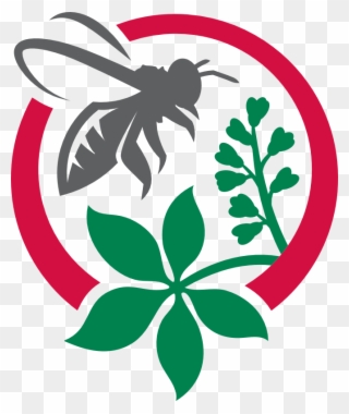 Grey Vector Graphics - Beekeepers Logo Clipart