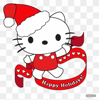 Free Christmas Hello Kitty Psd Files, Vectors Amp Graphics - Hello Kitty Santa Claus Clipart