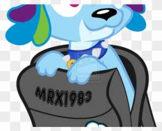 Backpack Clipart Rainbow - Rainbow Dash As A Dog - Png Download