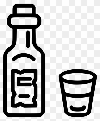 Whiskey Bottle Comments - Alcoholic Drink Clipart