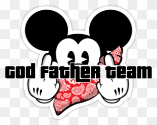 The God Father Gang - Mickey Mouse Bad Clipart