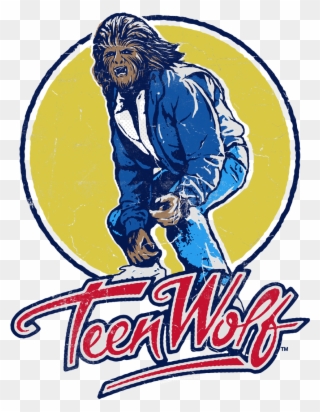 Teen Wolf Rockin Teen Wolf Men's Long Sleeve T-shirt - Teen Wolf Clipart