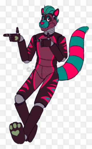 [g] Rockin' Raccoon - Cartoon Clipart