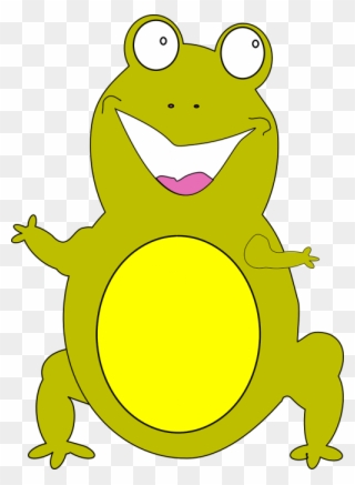 Clipart - Happy Frog Png Transparent Png