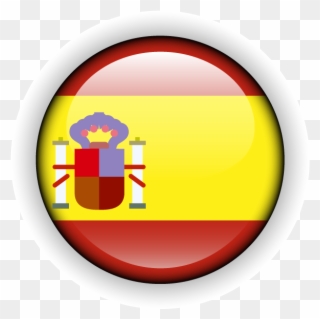 Choose Language - Spain Flag Clip On Earrings - Png Download