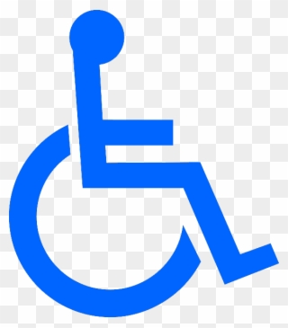 Service Is Fully Accessible - Wheelchair Symbol Clipart