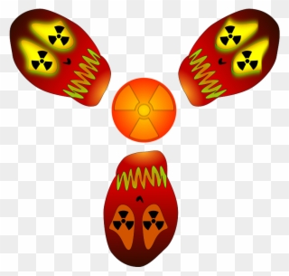 Free Skull - Nuclear Power Clipart