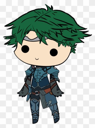 My Second Favorite Character From Valentia, Alm In - Cartoon Clipart
