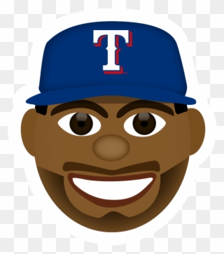 Linodeshields Brings In @rua Numba 2 In The 2nd And - Mlb Emojis Texas Rangers Clipart