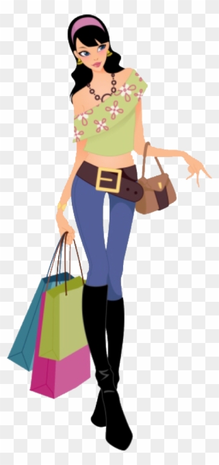 Fashion Girl Vector Png Clipart