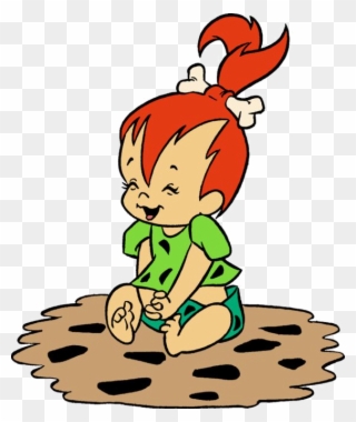 Pebbles Flintstones Clipart