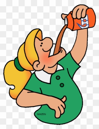 State Drink Of Maine - Cartoon Clipart