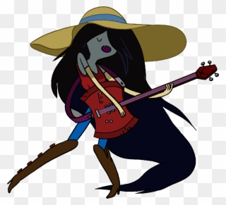 Vampire Rocker Girl Mascot - Marceline I M Just Your Problem Clipart