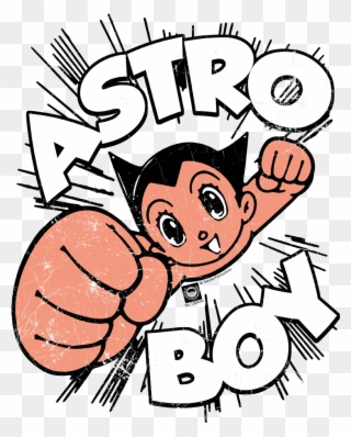 Astro Boy Flying Men's Tall Fit T-shirt - Ringer T-shirt Clipart