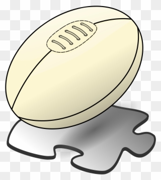 Image From Wikimedia Commons - Rugby Ball Clipart