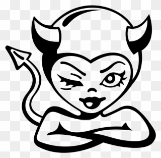 Devilgirl - Devil Girl Clipart - Png Download