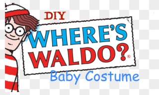Diy Baby “where Is Waldo” Halloween Costume - Where's Waldo Clipart