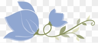 Flowers Clipart Blue Jasmine - Flower - Png Download