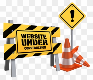 Murphy S Mountain Grill - Website Under Construction Sign Clipart