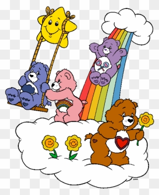 Bears We Love Animated/cartoon Clipart - Care Bears Cartoon - Png Download