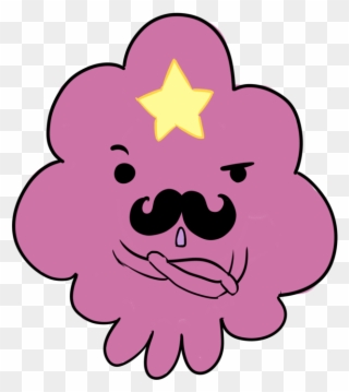 Hot Pink Mustache Wallpaper Mustache Lsp By Coffeene - Adventure Time Beulen Prinzessin Clipart