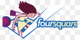 Old Foursquare Logo Clipart