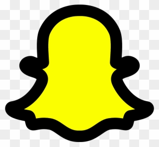 Snapchat Is Called As The Best Smartphone Application - Snapchat Icon Transparent Background Clipart