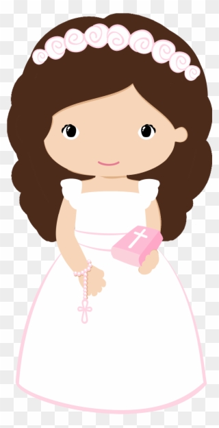 Maria Jose, First Communion, Paper Quilling, Taps, - First Communion Girl Clipart - Png Download