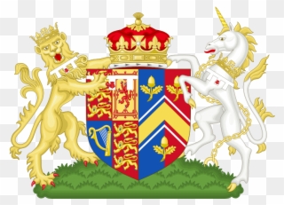 Her Royal Highness The Duchess Of Cambridge Attends - Harry And Meghan Coat Of Arms Clipart