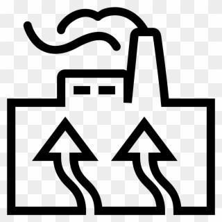 The Geothermal Icon Is Represented With A Building, - Geothermal Icon Clipart