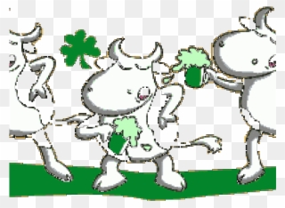 Patrick`s Day Clipart Animated - Cattle - Png Download